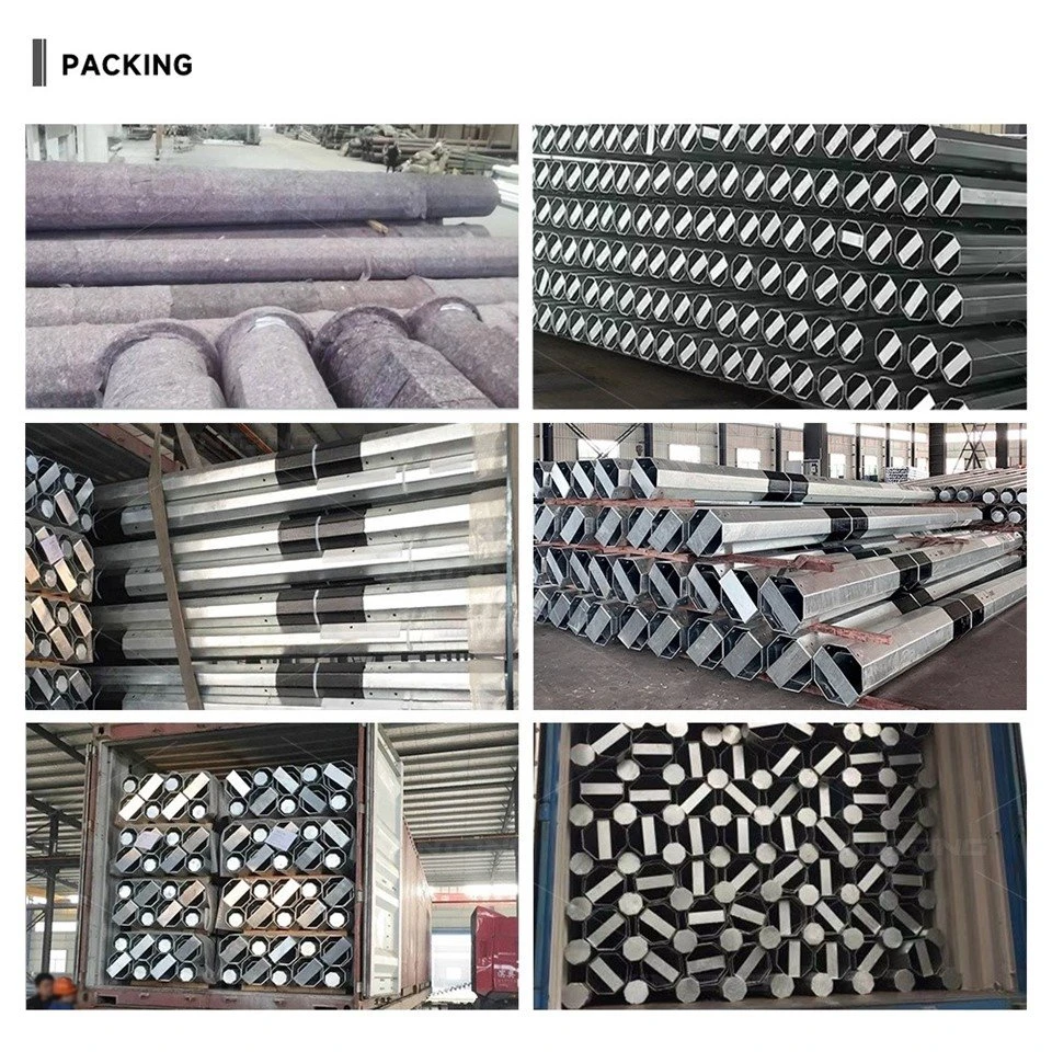Industrial Steel Power Pole factory