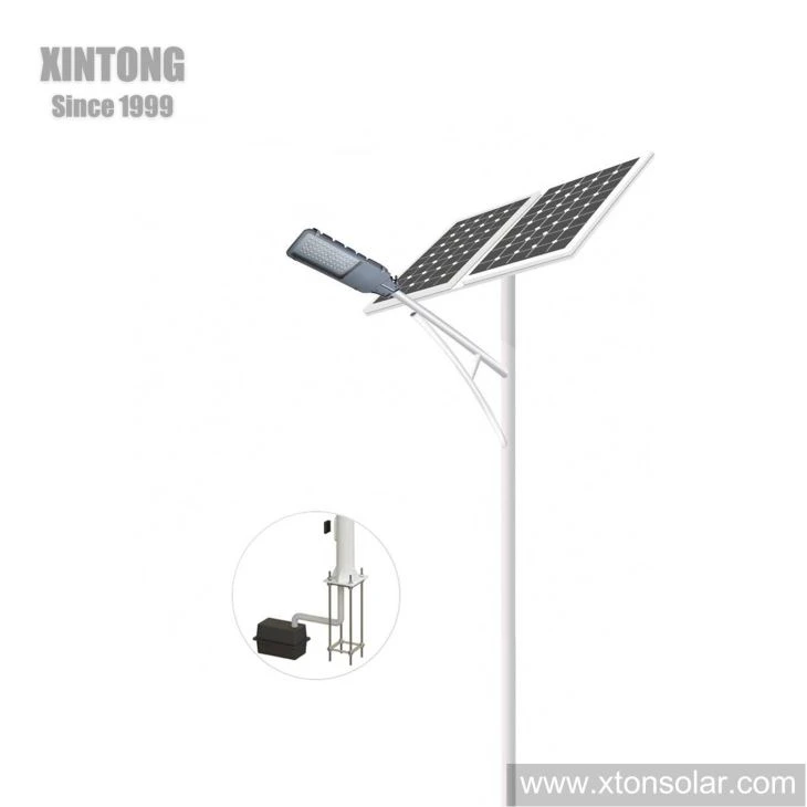 AC/DC LED Solar Street Lamp For Control System AC/DC LED Solar Street Lamp For Control System