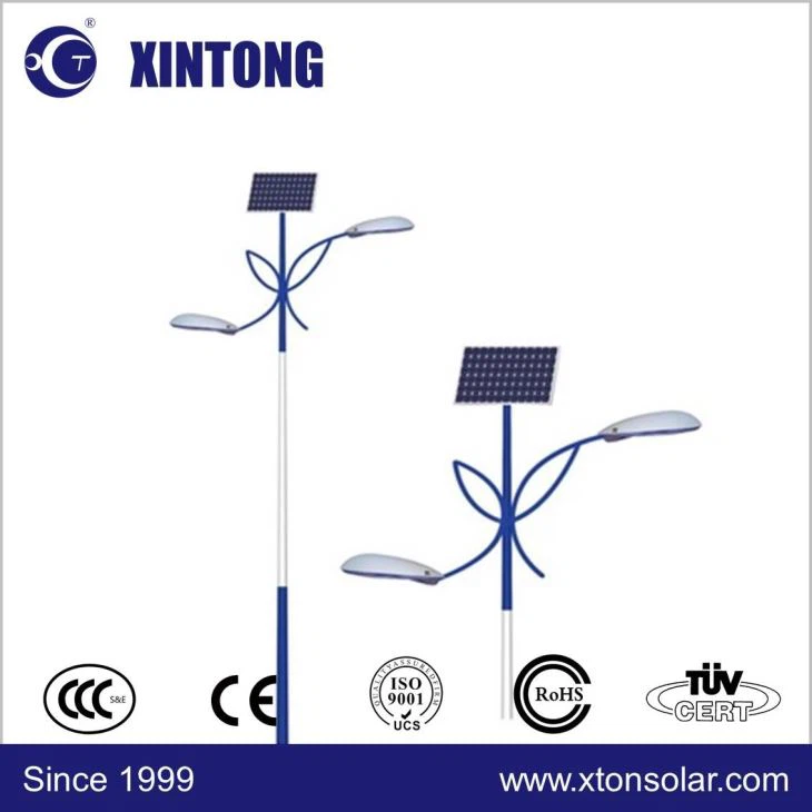 Manufacturer Solar LED Street Outdoor Lamp Hot-DIP Galvanized Light