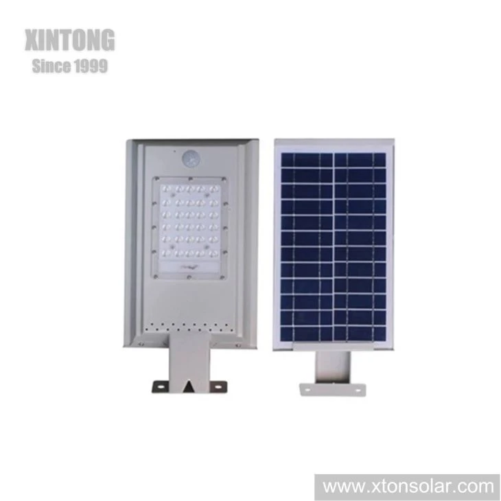 Motion Sensor All In One Solar LED Road Light Mono Crystalline Solar Panel