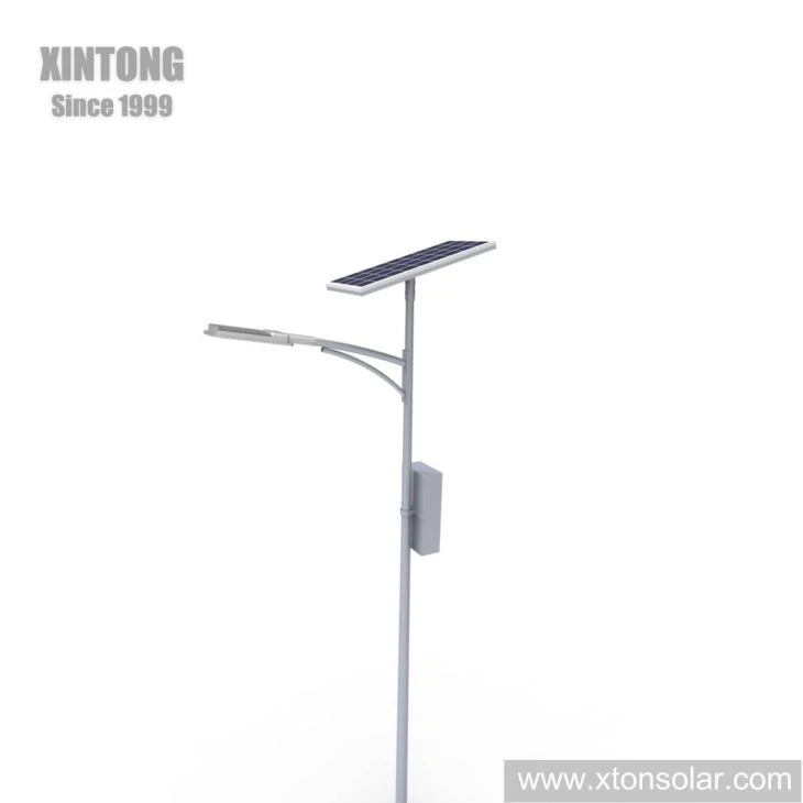 Mount Battery Solar LED Street Lamp With Battery Box