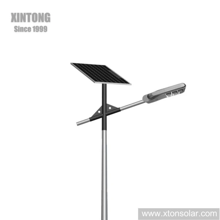 Super Bright Lighting Solar LED Street Light For Highway Aluminum Housing